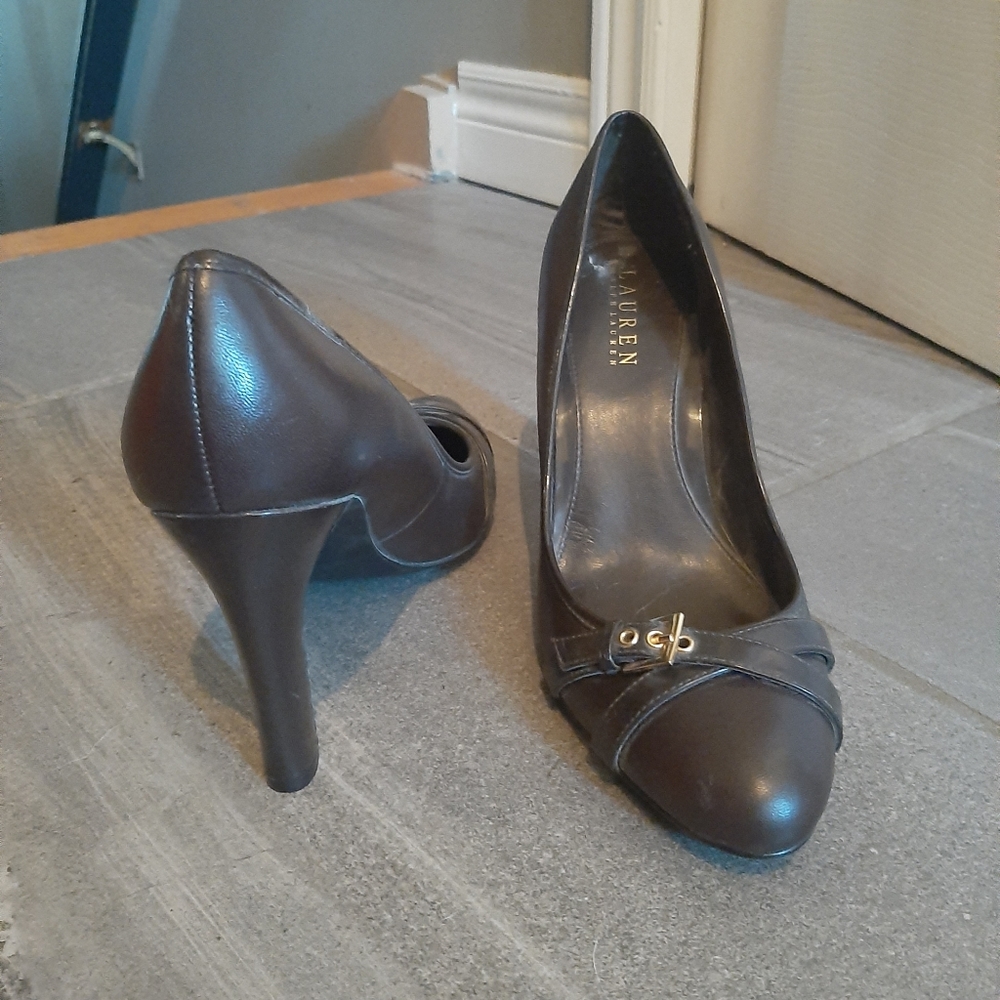 Ralph Lauren high heeled shoes 8.5.